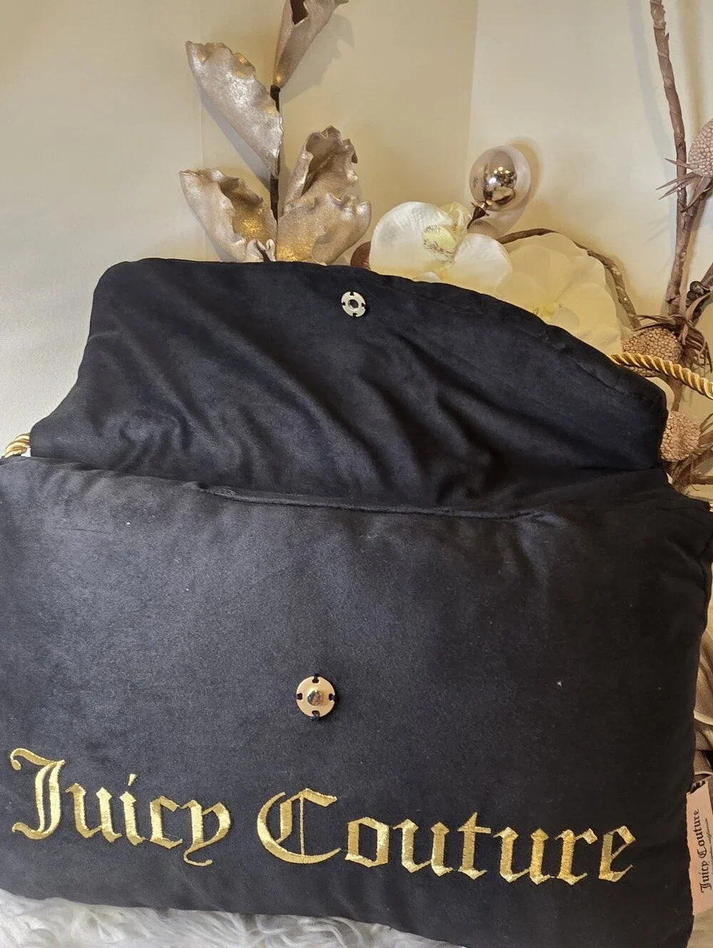 Juicy Couture purse pillow brand new